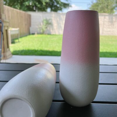 8 Inch Ceramic Flower Vase